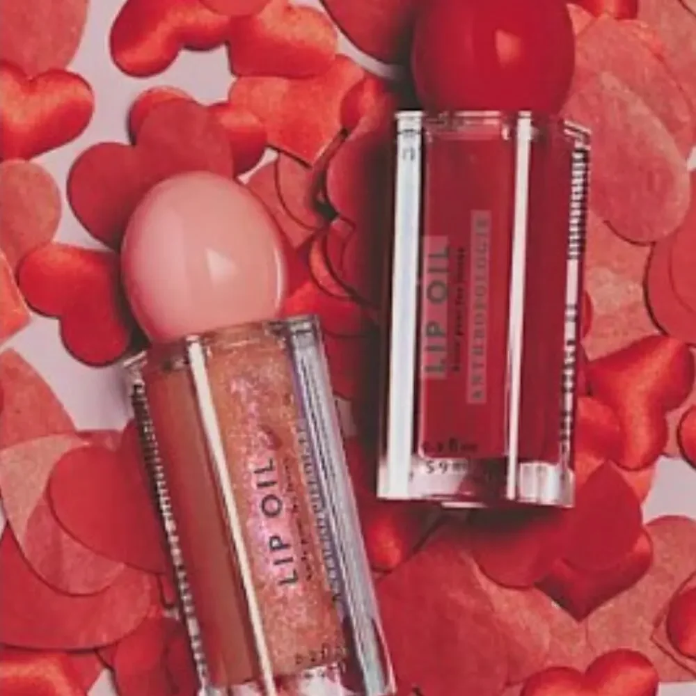Anthropologie Hydrating Lip Oil Duo NIB